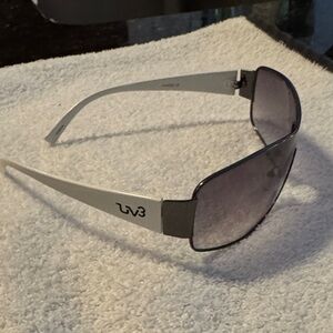 White and Gray Sunglasses